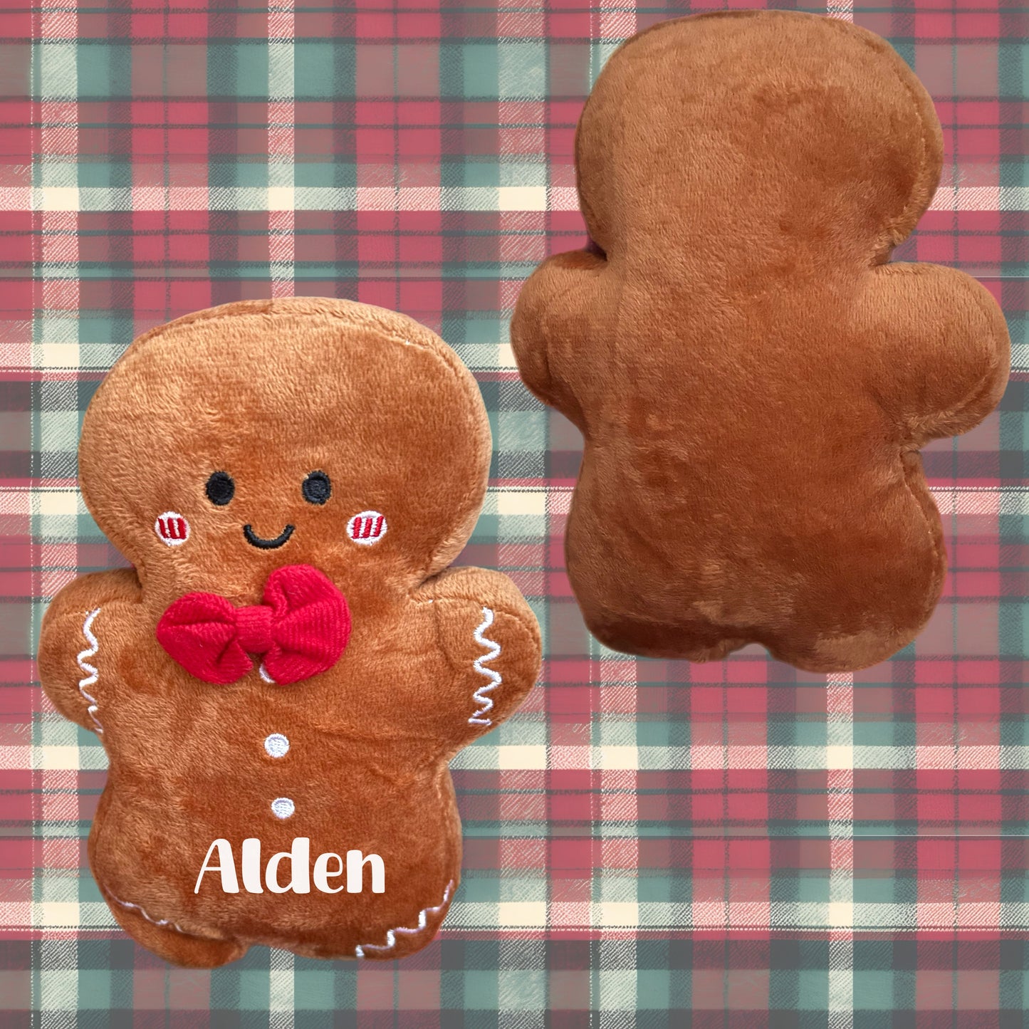 7" Gingerbread Personalized Buddy! ~Can also purchase without personalization~