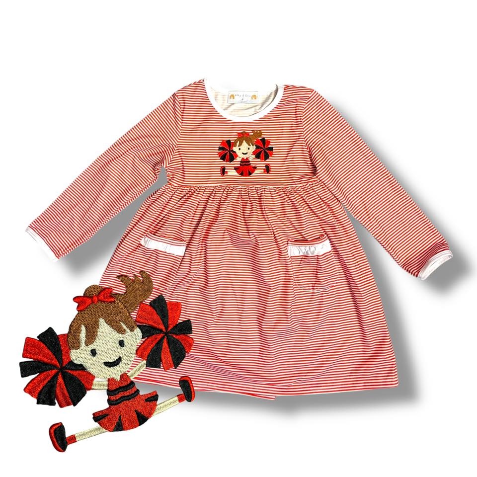 6T Embroidered Cheerleader Dress *CLOSEOUT SALE*