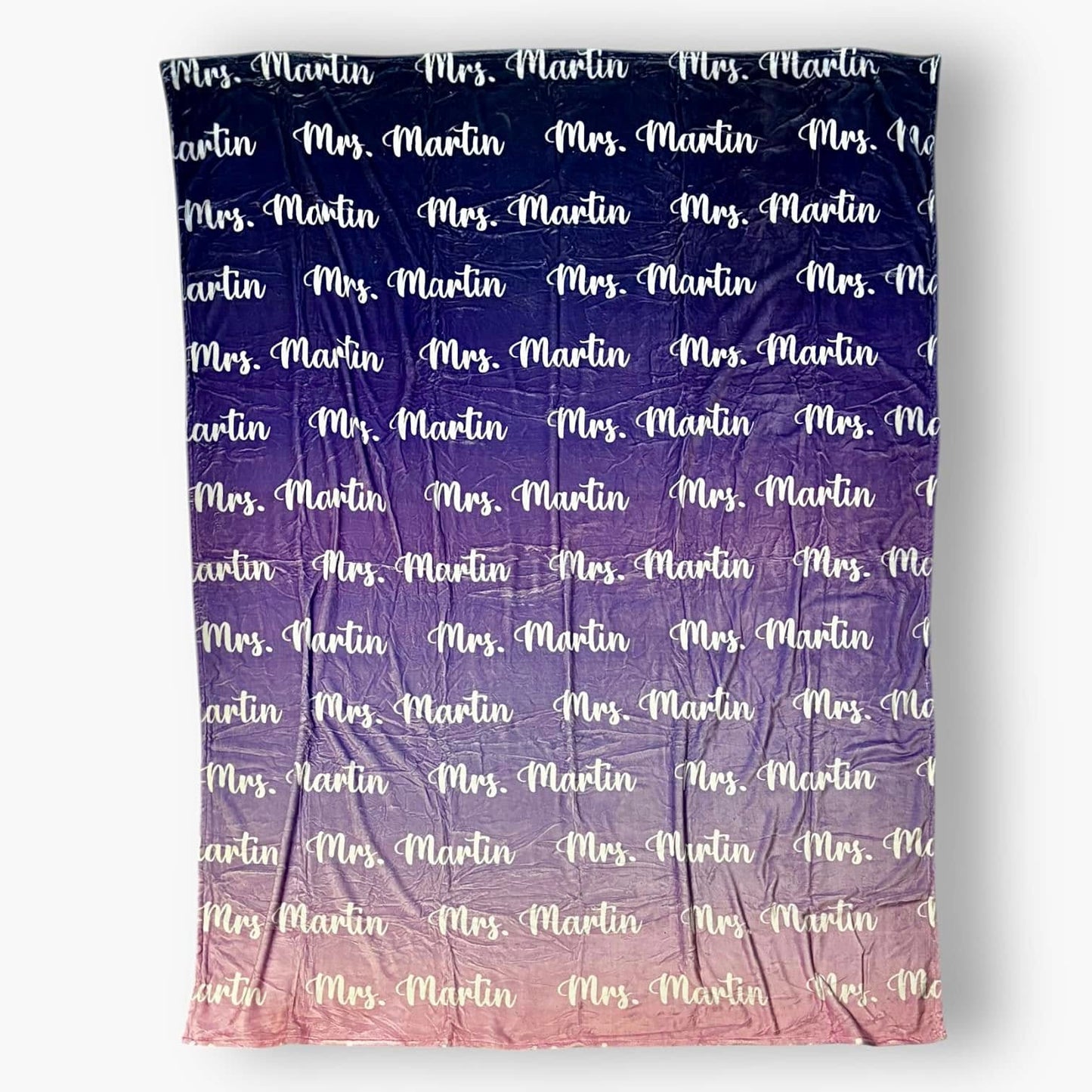 Personalized Items ~ Ombre Blankets ~