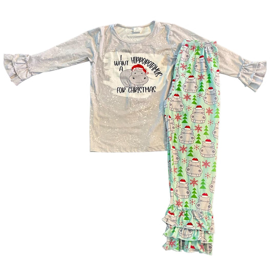 8-9 Hippo for Christmas  *CLOSEOUT SALE*