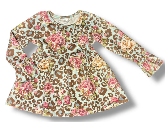 2T Floral Ruffle Top *CLOSEOUT SALE*
