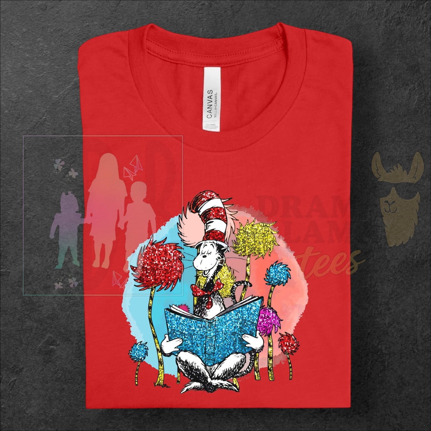 Glittery Rhyming Dr Tees/Sweatshirts NO EXCLUSIVES ~ Reading Release: TDB Exclusives and Drama Llama Tees