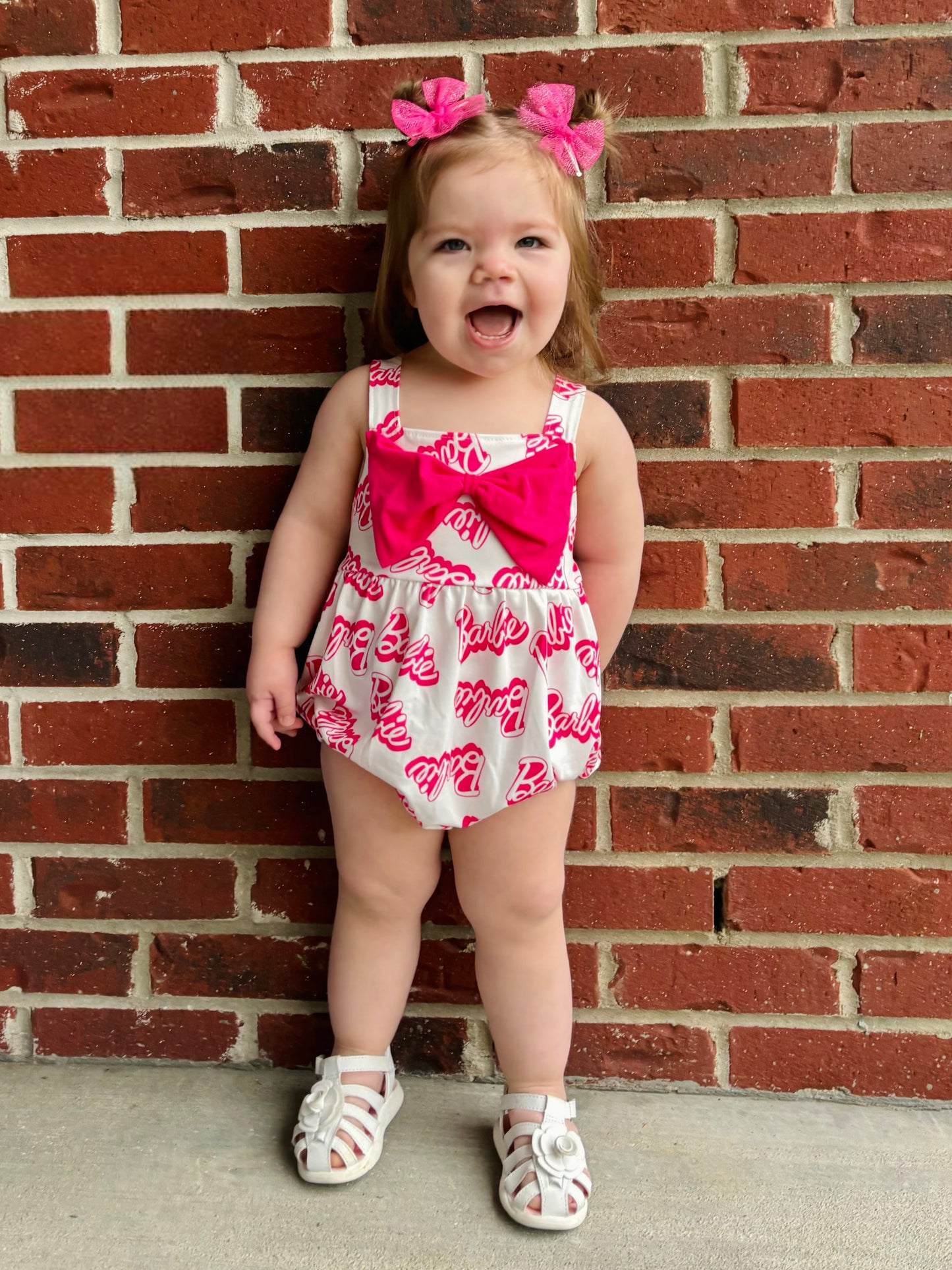 ᴡᴇᴇᴋʟʏ ᴘʀᴇ ᴏʀᴅᴇʀ Party Girl Bow Bubble Romper