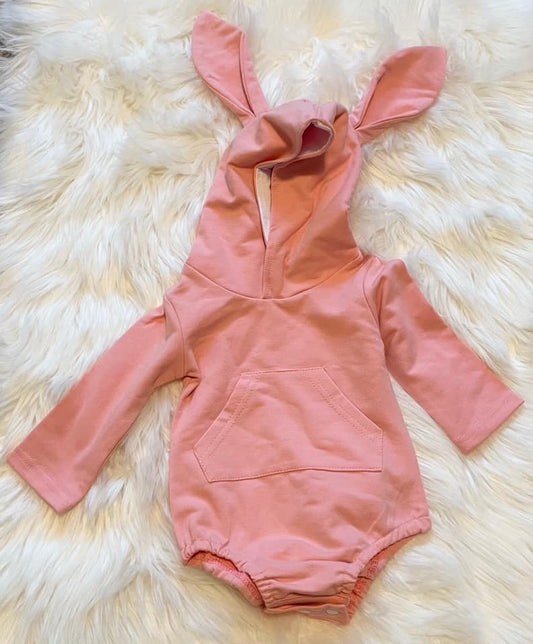 3-6 months, 2T Bunny Tail and Ears Romper *CLOSEOUT SALE*