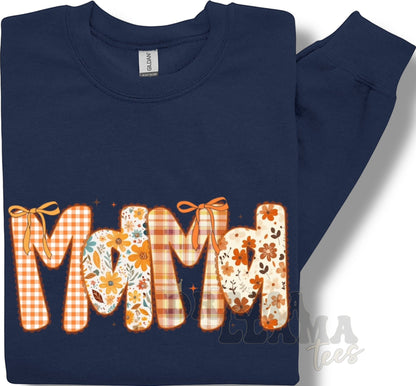Plaid and Floral Name Tees and Sweatshirts *Pre-Order: 2-3 week TAT* DLTPO