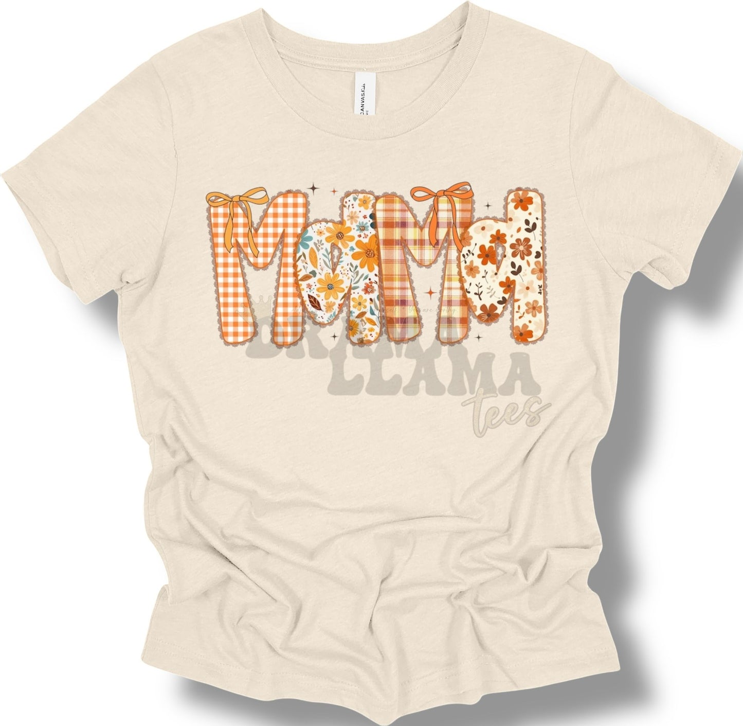 Plaid and Floral Name Tees and Sweatshirts *Pre-Order: 2-3 week TAT* DLTPO