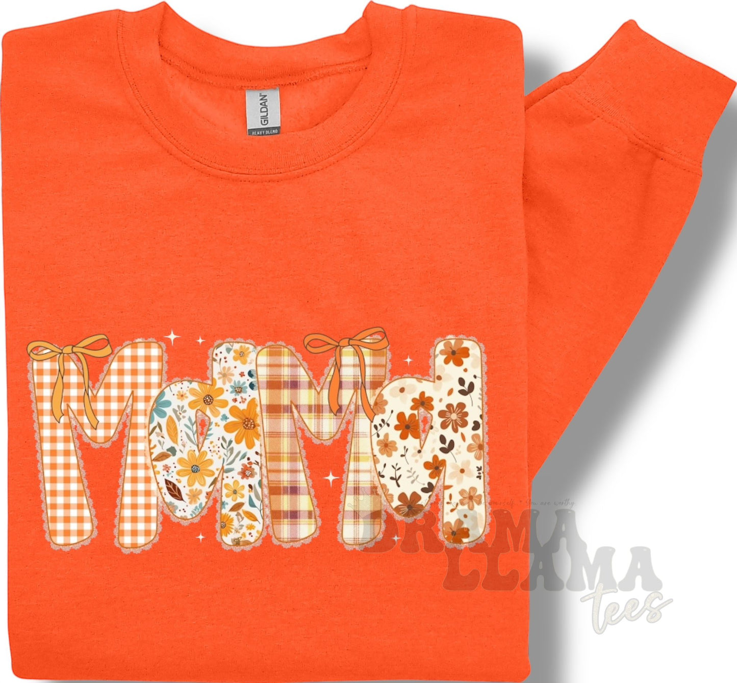 Plaid and Floral Name Tees and Sweatshirts *Pre-Order: 2-3 week TAT* DLTPO