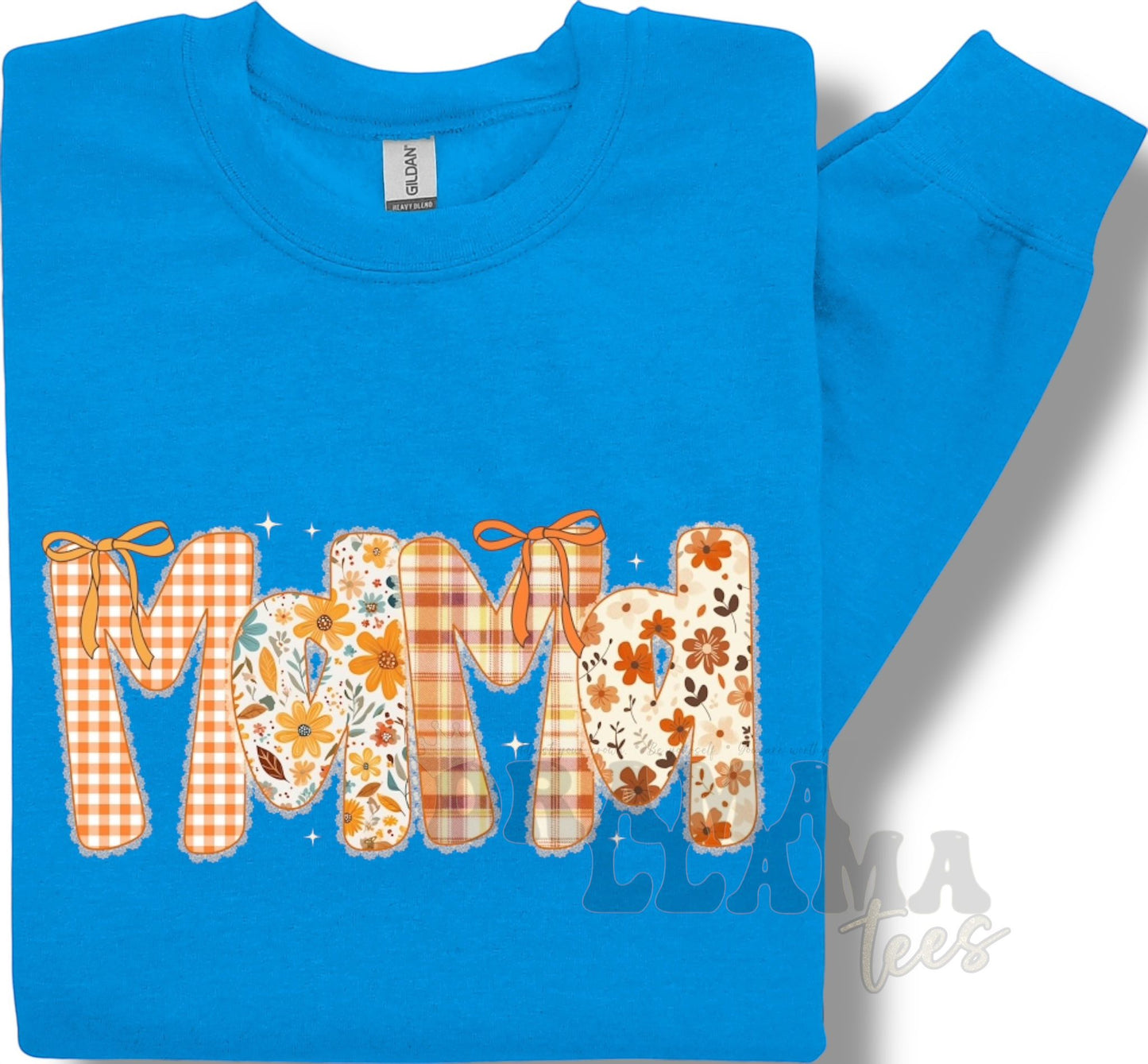 Plaid and Floral Name Tees and Sweatshirts *Pre-Order: 2-3 week TAT* DLTPO