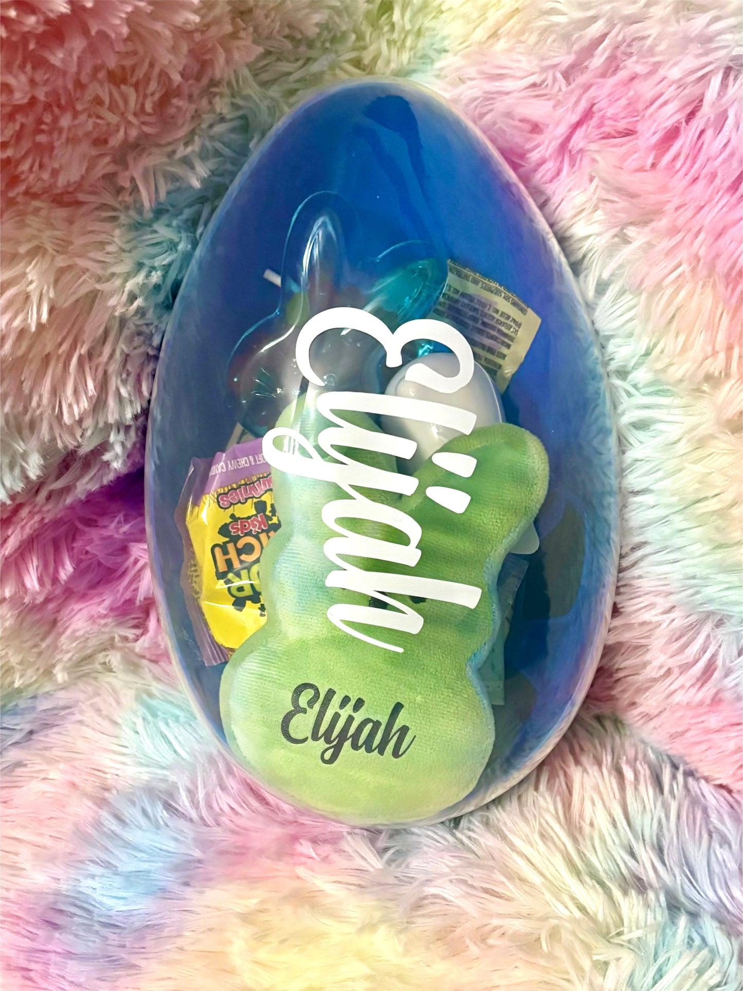 Personalized Easter Eggs + Personalized Peep (Pre-Filled!)   | Girls Easter Eggs Toys Treats Candy Activities & More!