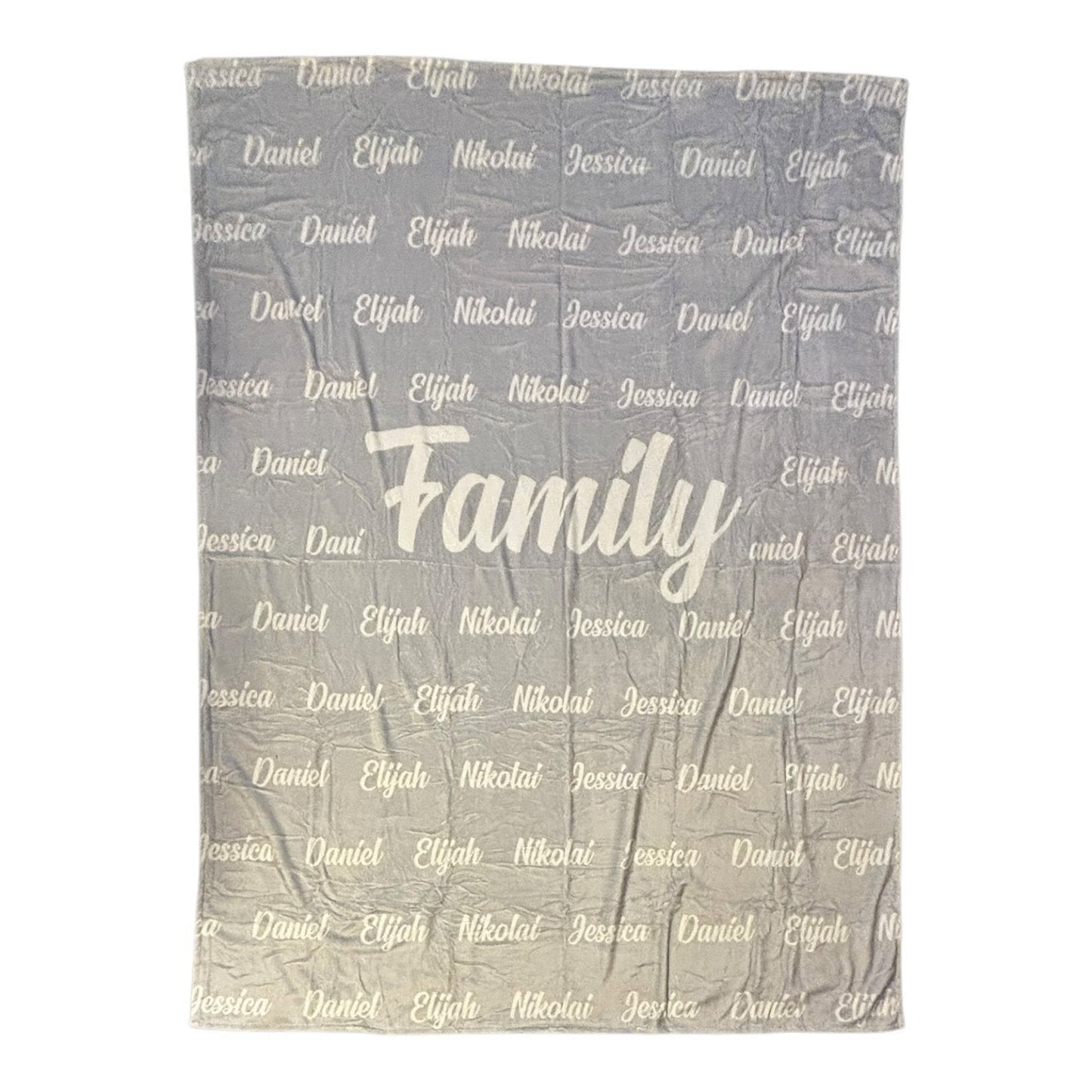 Personalized Items ~ Big Word/Small Words Blankets ~