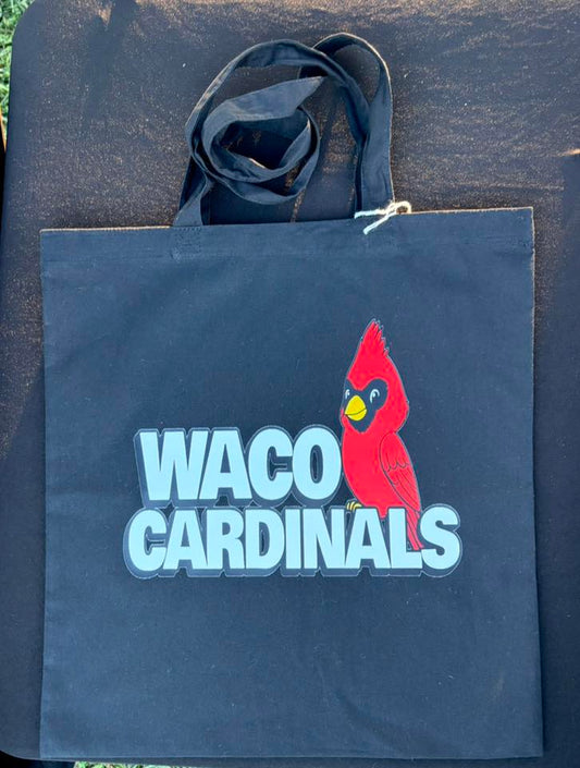 Waco Cardinals 15x16" Canvas Tote: Ready to Ship *SALE*
