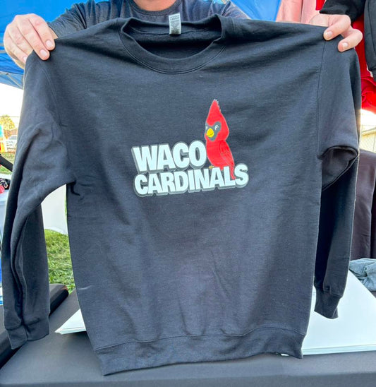 Adult Medium Adult Large Waco Cardinals Crewneck: Ready to Ship *SALE*
