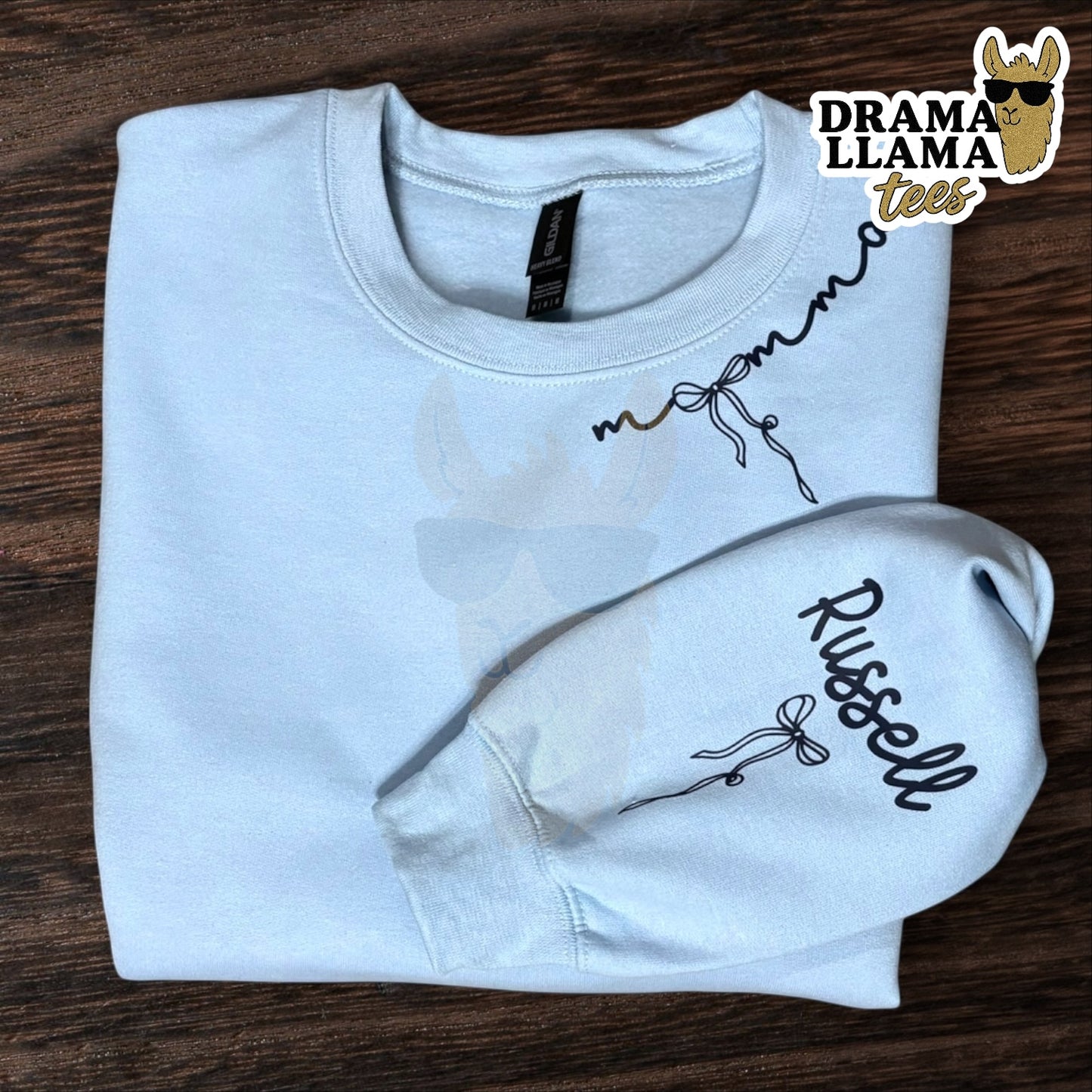 Any Title with Kid(s) Names Coquette Sweatshirts