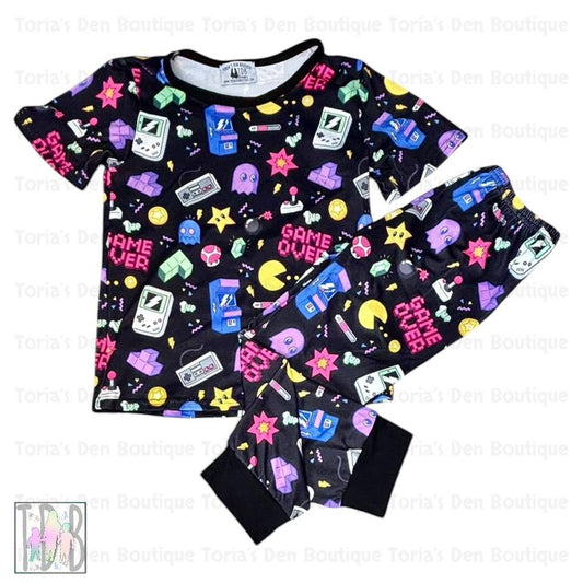 5-6 (2), 6-7 Nostalgia Games Unisex Exclusive Lounge *Ready to Ship!*