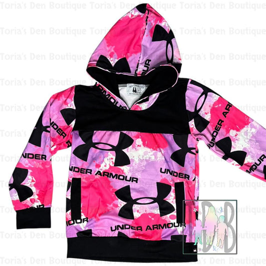 4T 6-7 Sporty Hoodie with Pockets Exclusive  *Ready to Ship!*