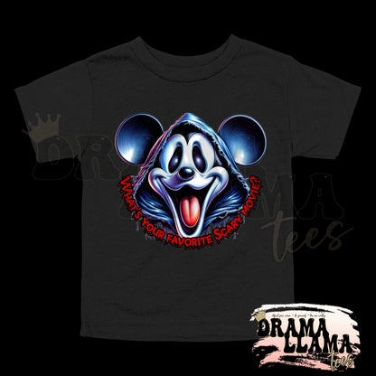 Toddler Spooky Drop 1 Tees- BLACK