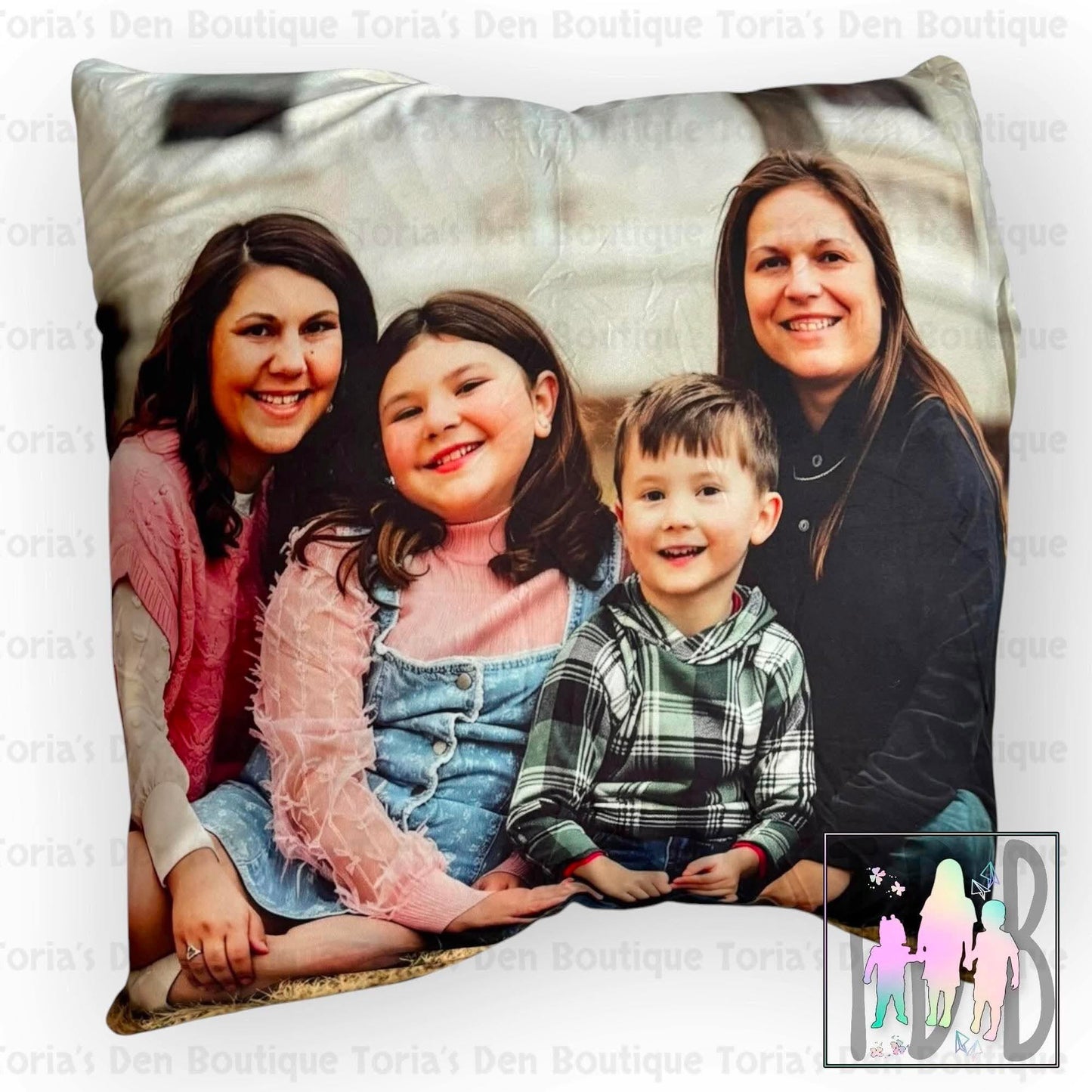 Photo Throw Pillow Cases 18x18" | Bundle & Save! | Email Photos After Submitting Order