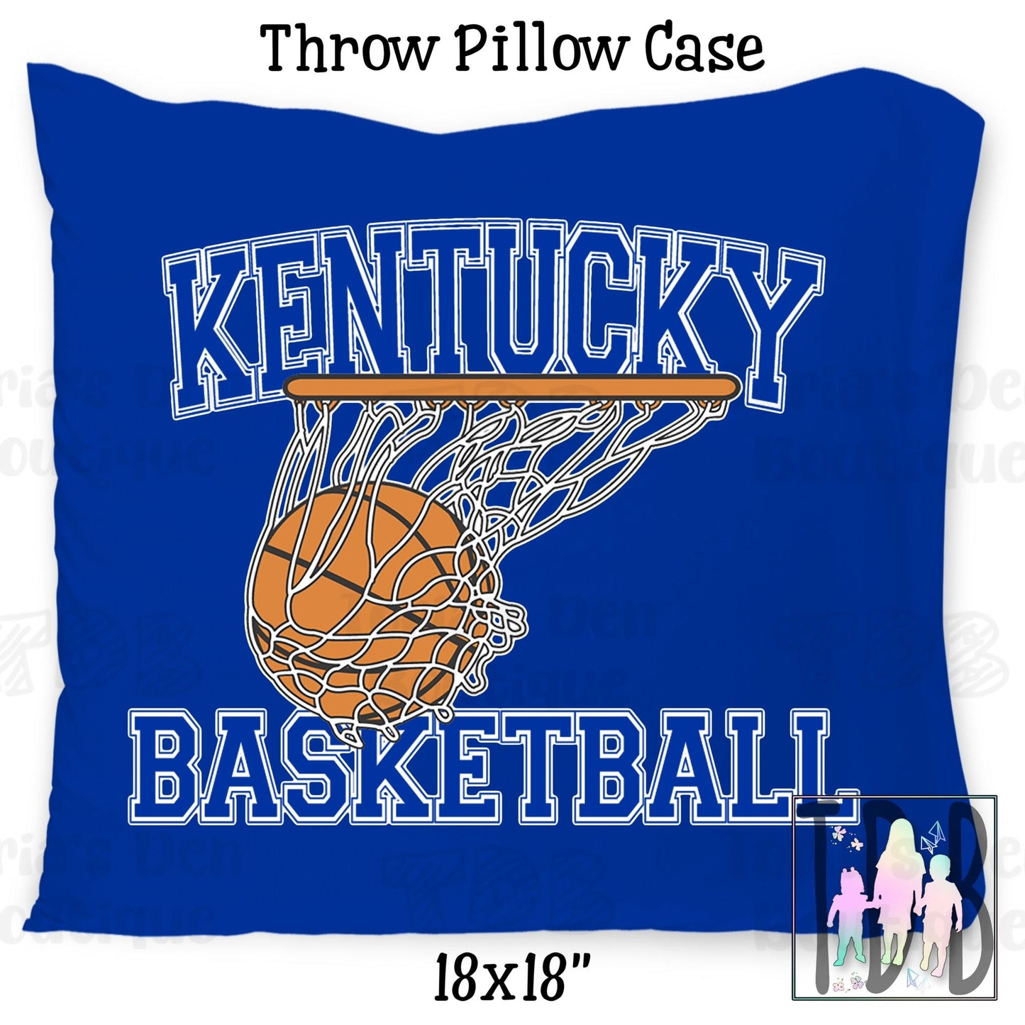 Photo Throw Pillow Cases 18x18" | Bundle & Save! | Email Photos After Submitting Order