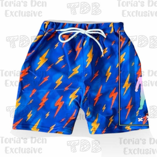 Lightning Swim Trunks, TDB Exclusive Swim: Ready to Ship