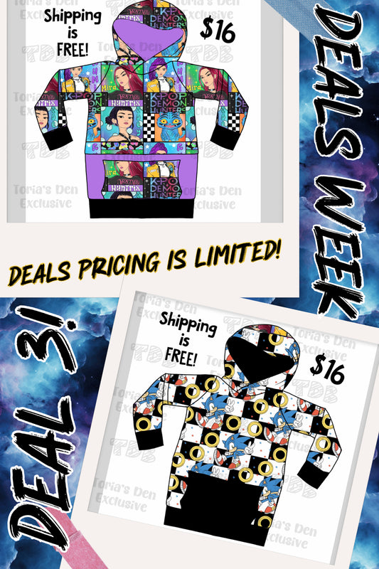 Deals Week Deal 3: $16 Hoodies!