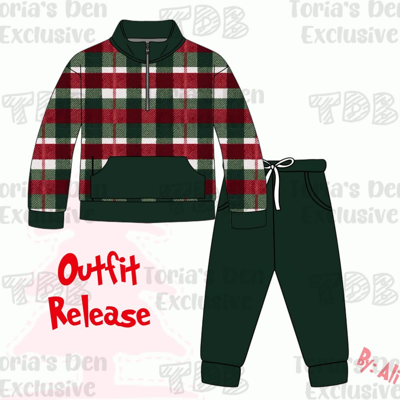 Christmas Plaid Family Collection: TDB Exclusive Pre-Order