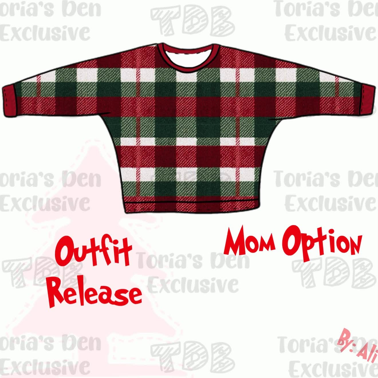 Christmas Plaid Family Collection: TDB Exclusive Pre-Order