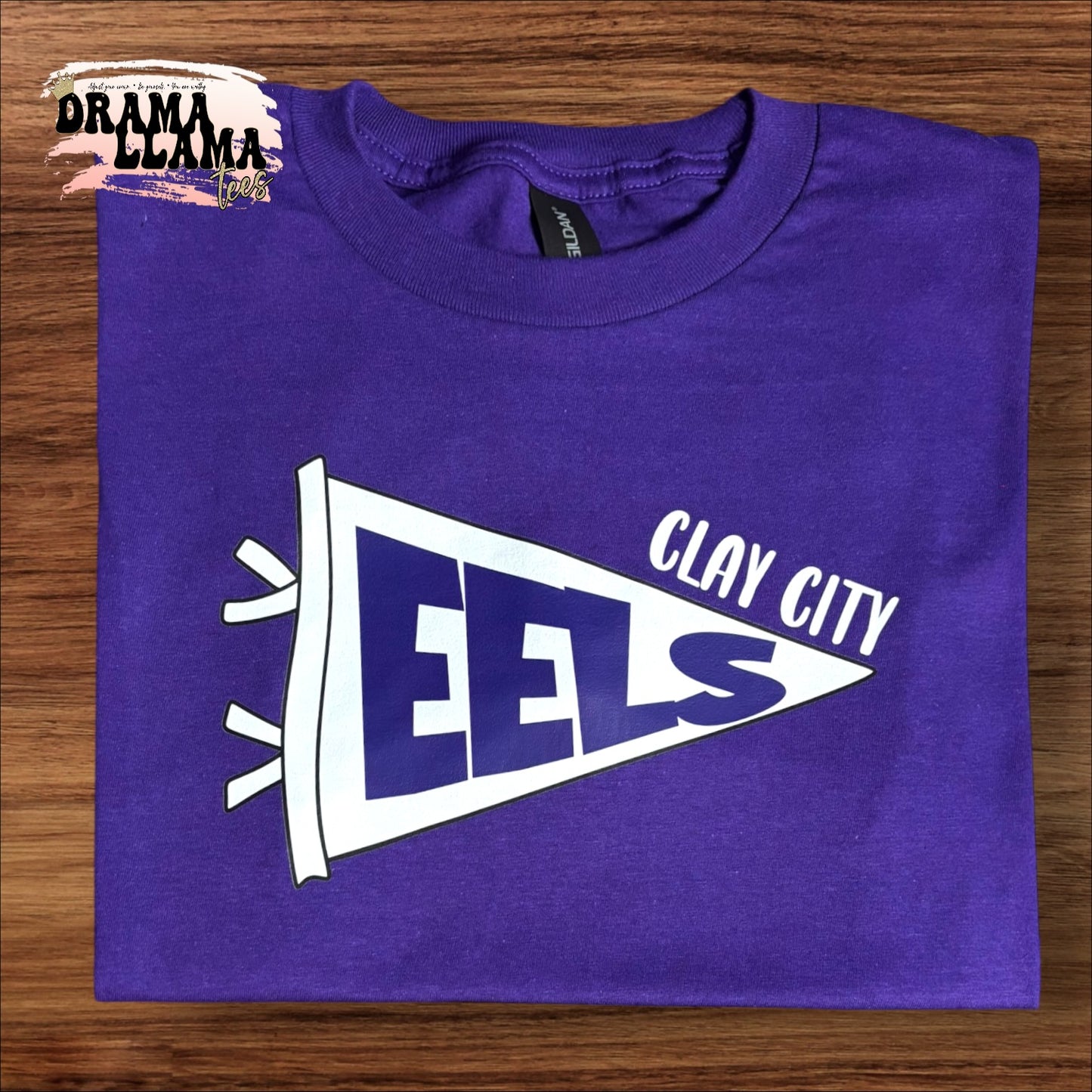 Pennant NO BOW Spirit INFANT & TODDLER Rabbit Skins Tees | Put team name/info in note box!!