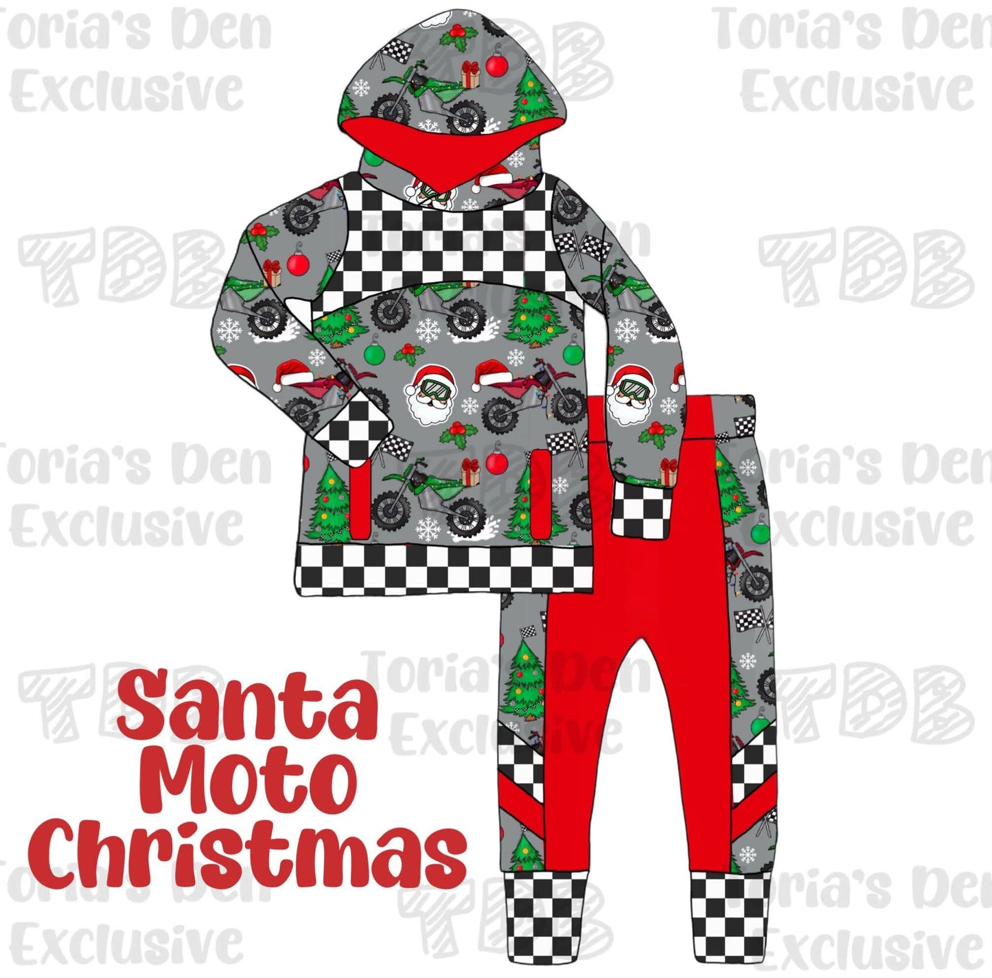 Santa Moto Christmas: TDB Exclusive Pre-Order