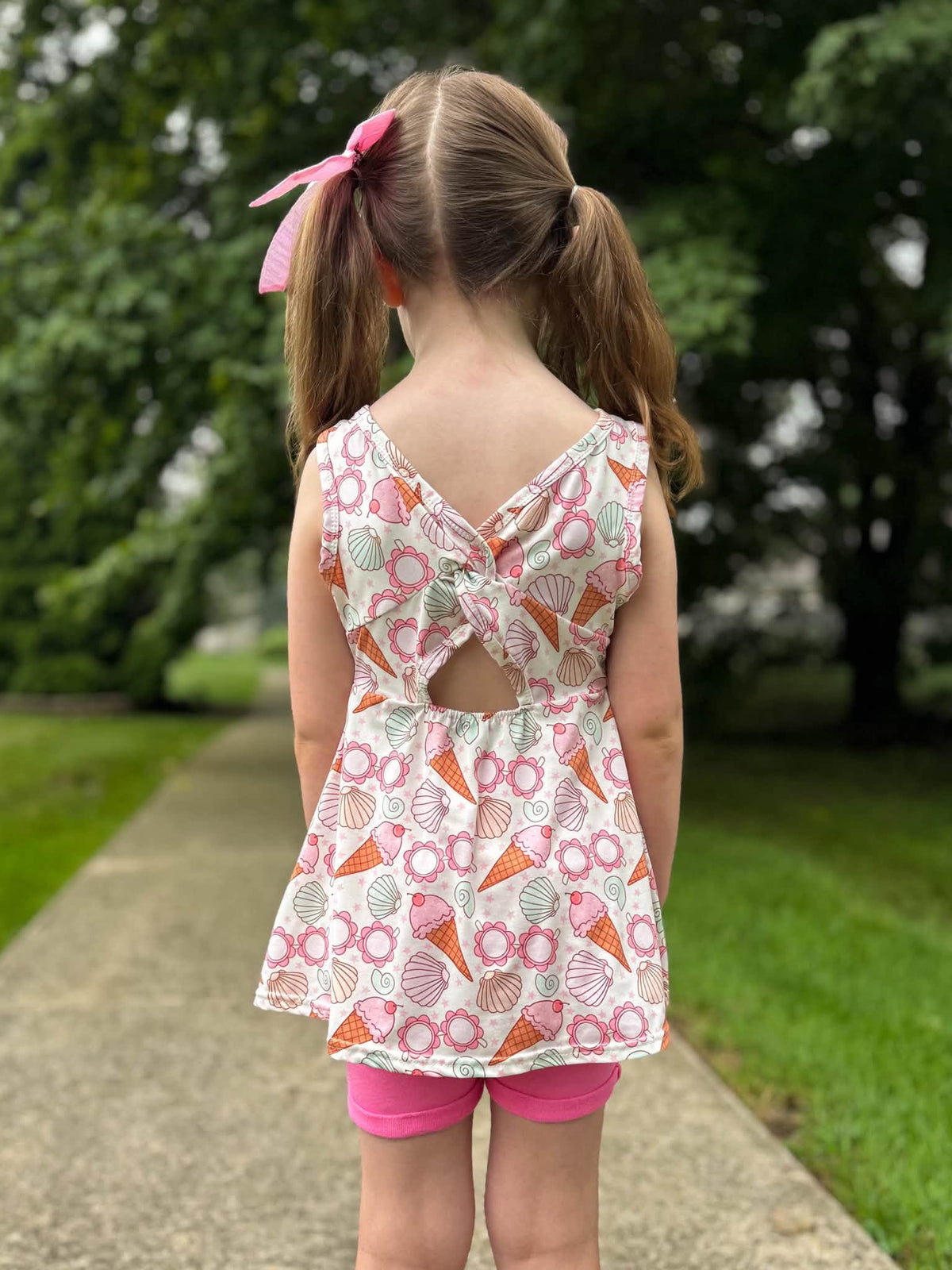 10-12 12-14 Beach Vibes Twist Back Sub Box Exclusive Top *Ready to Ship!*