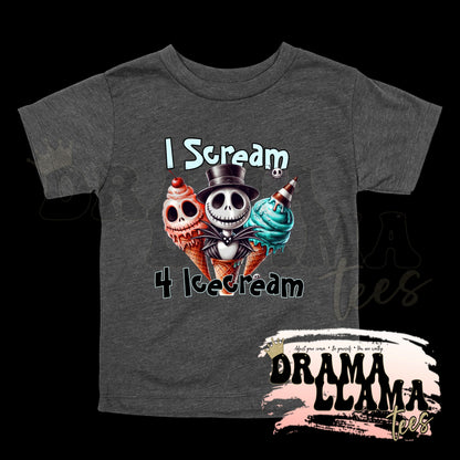 Toddler Spooky Drop 1 Tees- SLATE