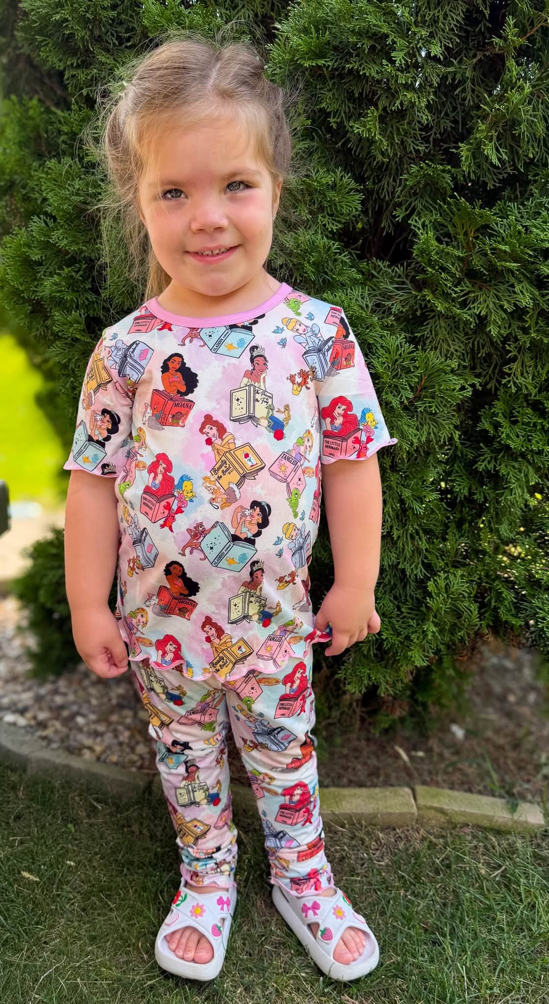 2T Princess Exclusive Set with Lettuce Hem *Ready to Ship!*