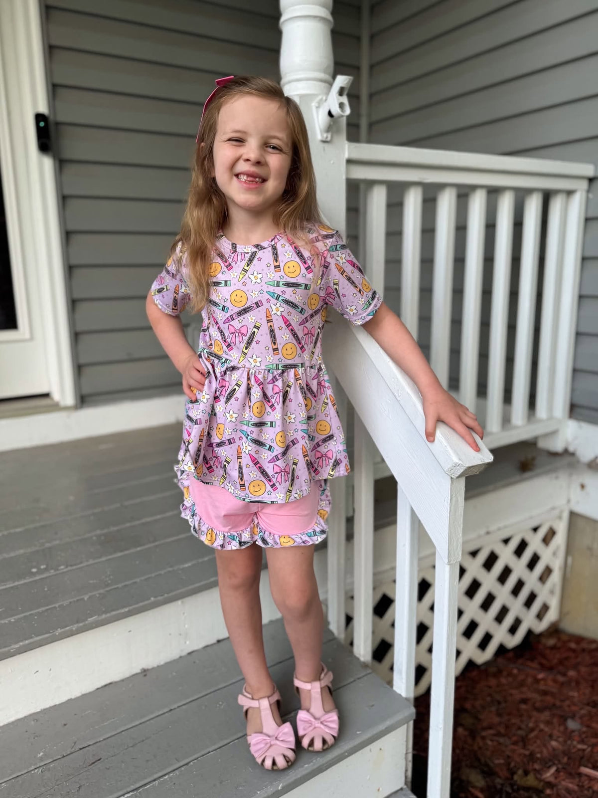 4T 5-6 (3) 6-7 (2) 7-8 (2) 18-20 Girls School Affirmations TDB Exclusive Set: Ready to Ship