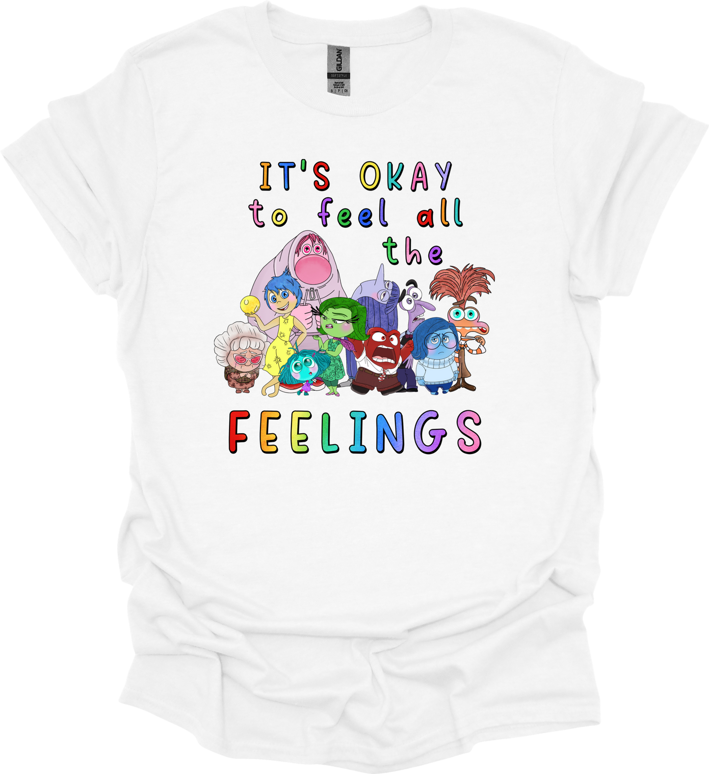 Feel All the Feelings Kids Tee *Multiple Color Options Available*