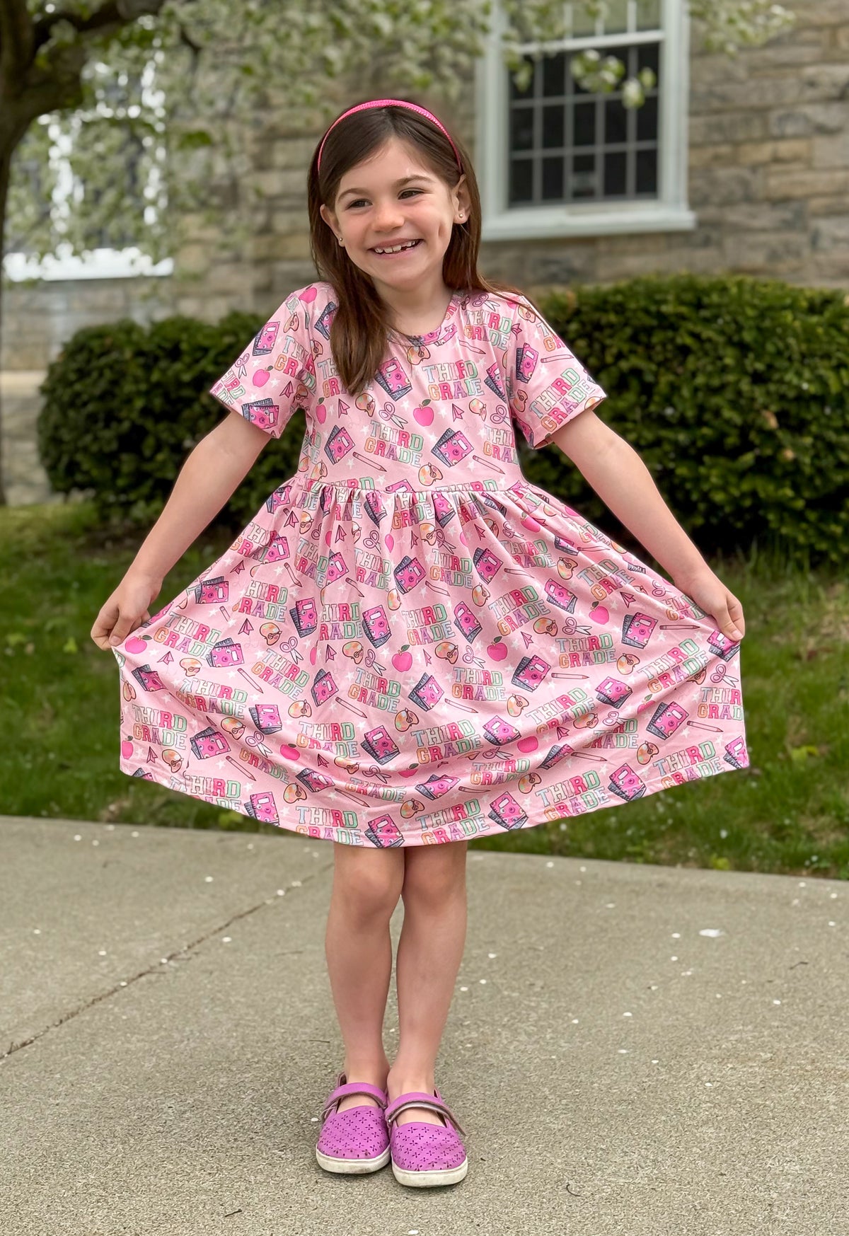 RTS Grade Level Twirl Dresses Pre-K to Fourth Grade: A TDB Exclusive