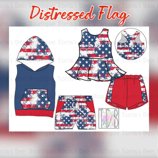 Distressed Flag Collection: TDB FOJ 2026 Pre-Order