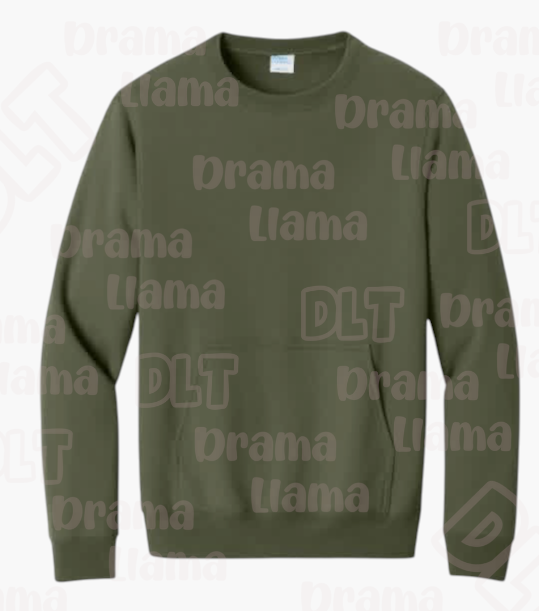 Pocket Sweatshirt Sale: 2 Days Only! (Upload design choice we have or email it to me/bring your own!)