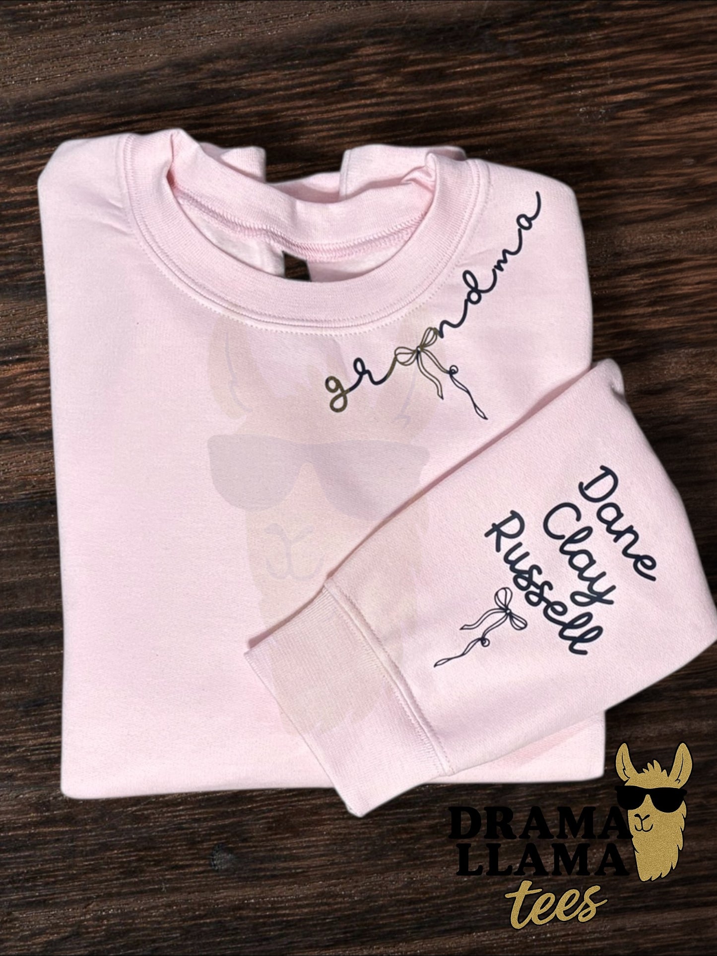 Any Title with Kid(s) Names Coquette Sweatshirts