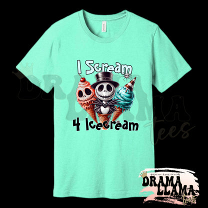 Adult Spooky Drop 1 Tees- MINT