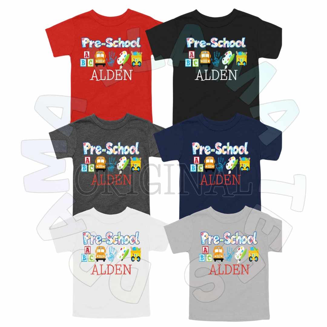 ✨Drama Llama Original✨ Back to School Pre-School Tees *multiple color options*