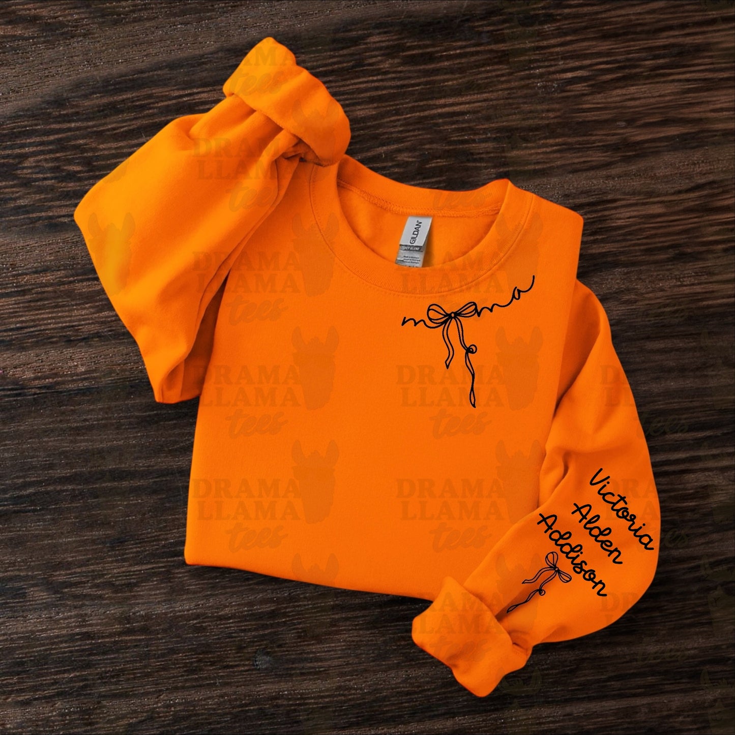 Any Title with Kid(s) Names Coquette Sweatshirts