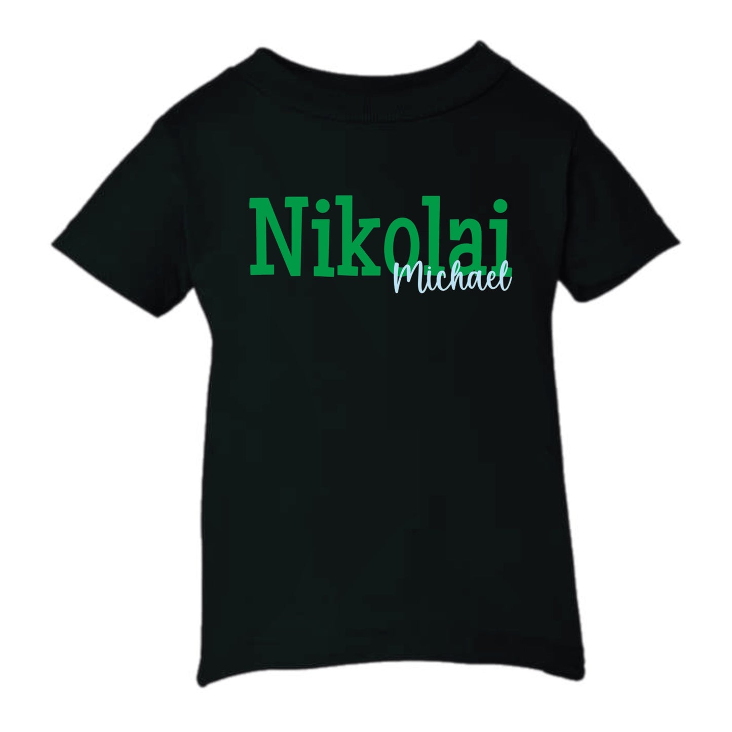Infant First Middle Tees Customized T Shirts | You Pick Colors! |