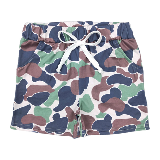 ᴡᴇᴇᴋʟʏ ᴘʀᴇ ᴏʀᴅᴇʀ Boys Camo Pocket Shorts (Size Up One!)