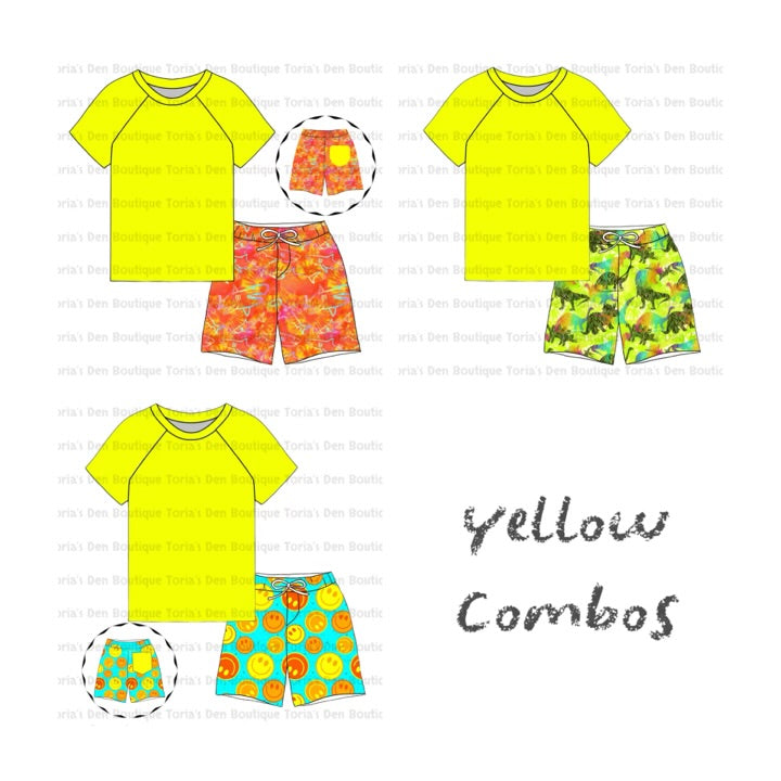 Mix and Match Solids + Trunks Collection!:TDB Exclusive Swim 2026 Pre-Order