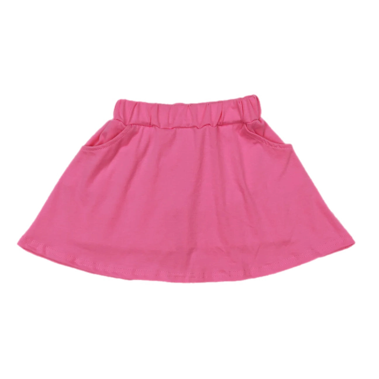 Solid Cotton Pocket Skorts | Bundle Available | (size up one for sizes over 5-6)
