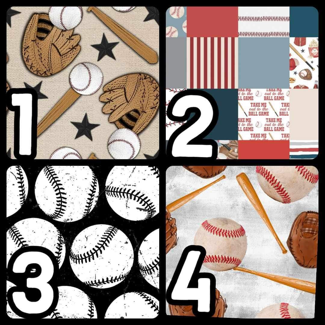 Customized Blankets- Baseball