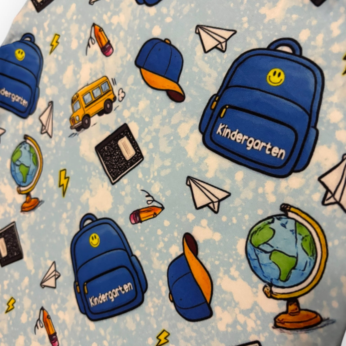 4T 5-6 6-7 RTS Kindergarten Raglans: A TDB Exclusive Print & Top