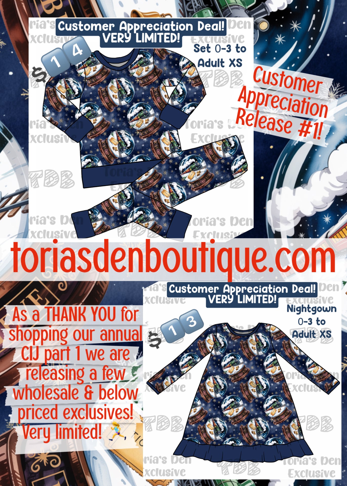 Customer Appreciation Limited Deal #1! Express Collection: TDB Exclusive Pre-Order | No codes!