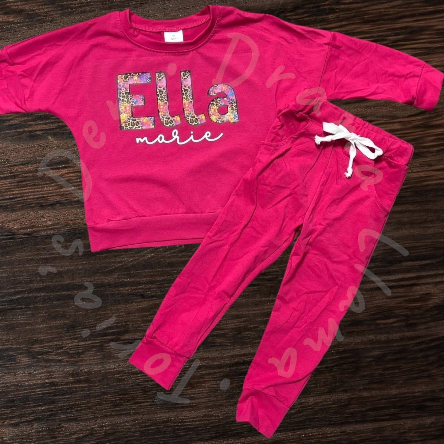 Customized Jogger Sets! (Put size in note box!)