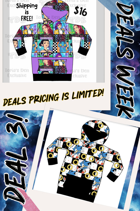 Deals Week Deal 3: $16 Hoodies!