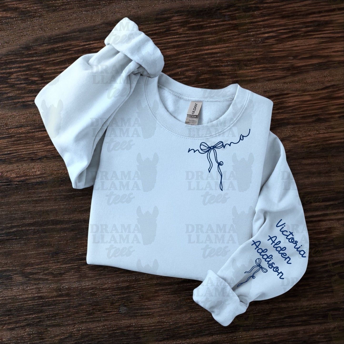 Any Title with Kid(s) Names Coquette Sweatshirts